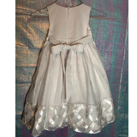 American Princess Dress Girls4T Special Occasion Tulle Flower Girl Wedding Party - Picture 4 of 10